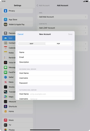 Press Host Name and key in the name or IP address of your email provider's outgoing server. Please note that if you can't send email messages when using your email provider's outgoing server, key in smtp.vodafone.net.au (Vodafone's outgoing server). Press Host Name and key in the name or IP address of your email provider's outgoing server. Please note that if you can't send email messages when using your email provider's outgoing server, key in smtp.vodafone.net.au (Vodafone's outgoing server).
