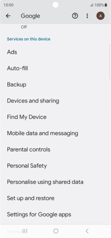 Press Find My Device.