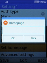 Key in http://pxt.vodafone.net.au/pxtsend and press the Left selection key.