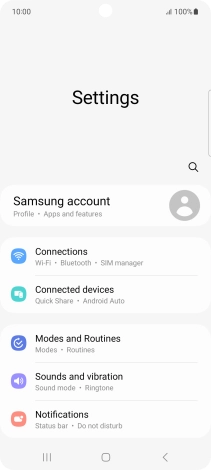 Press Sounds and vibration.