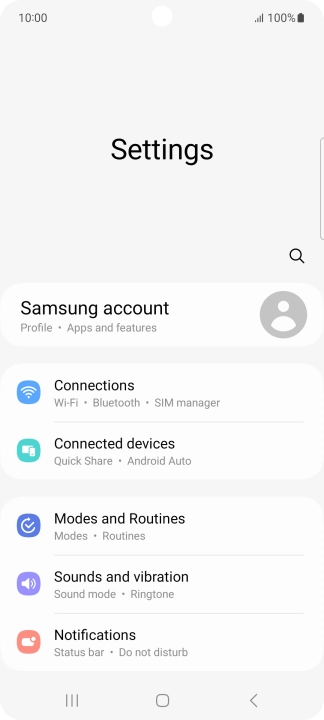 Press Sounds and vibration.