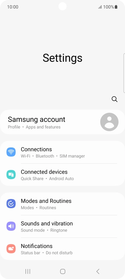 Press Sounds and vibration.