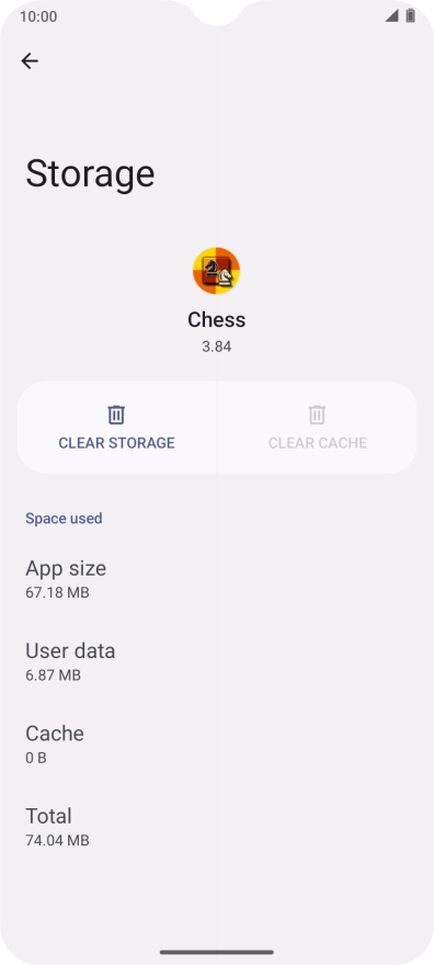 Slide your finger upwards starting from the bottom of the screen to return to the home screen.