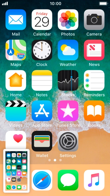 To edit your screenshot, press the screenshot and follow the instructions on the screen to make the required changes.