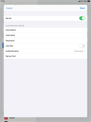 Press Authentication.