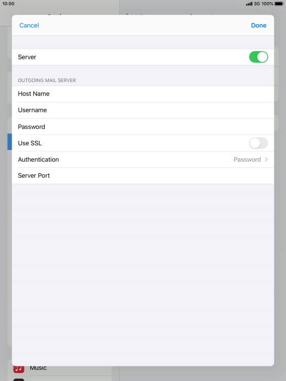 Press Authentication.