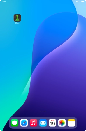 Press and hold the required app.