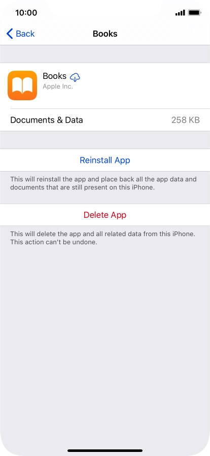 Slide your finger upwards starting from the bottom of the screen to return to the home screen.
