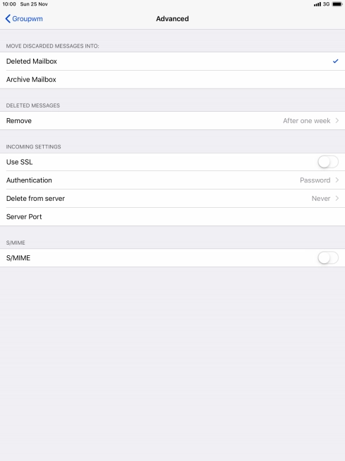Press Authentication.