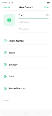 Press Last Name and key in the required last name.