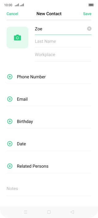 Press Last Name and key in the required last name.