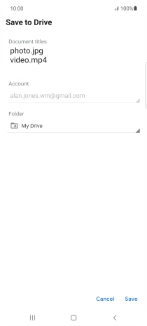 Press the field below 