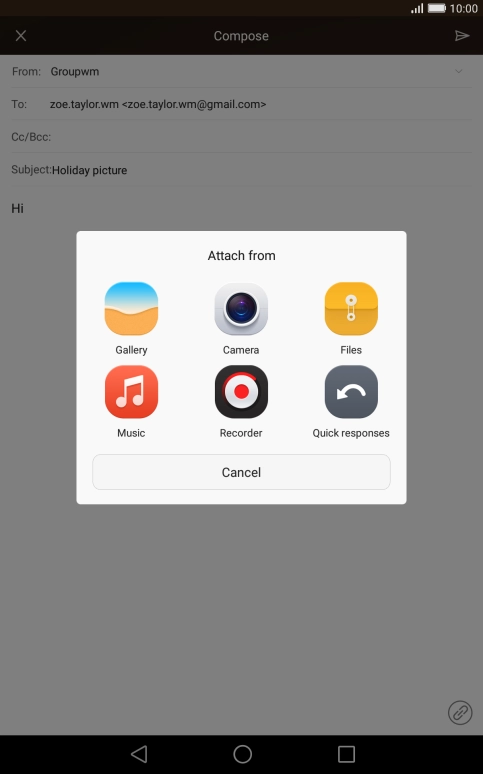 Press Files and find the required file.