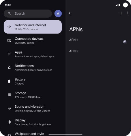 Slide your finger upwards starting from the bottom of the screen to return to the home screen.