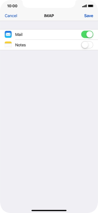 Press Save. Your email account has now been set up. To select more settings for incoming and outgoing server, proceed with the following steps.
