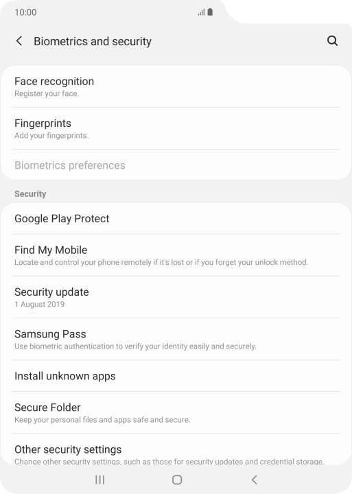Press Fingerprints. Press Fingerprints.