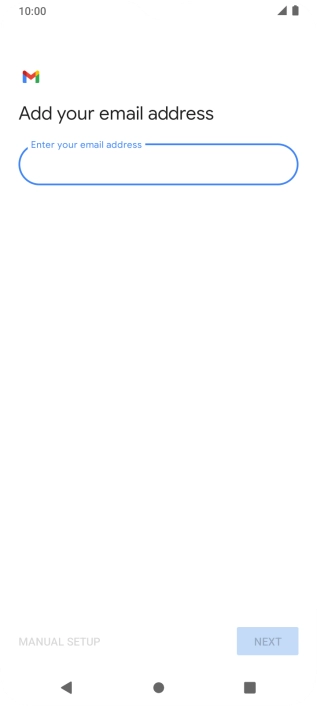 Press the field below 