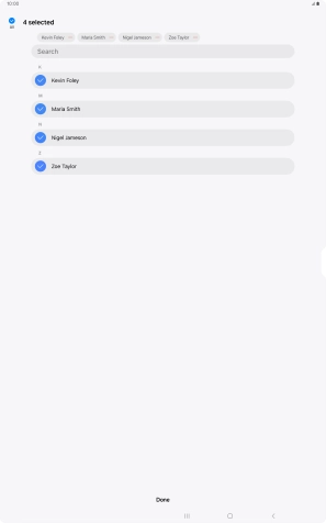 Press Done. Press Done.