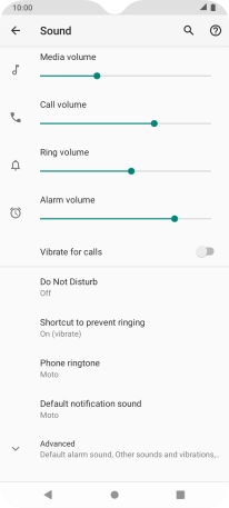 Press Phone ringtone. Press Phone ringtone.