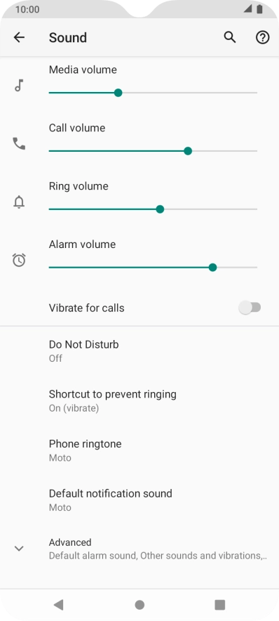 Press Phone ringtone. Press Phone ringtone.