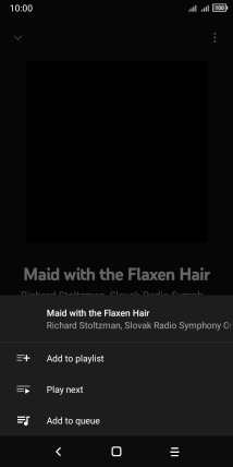 Press Add to playlist.