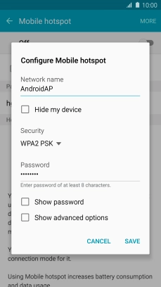 Press the field below Press the field below