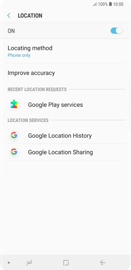 Press Locating method.