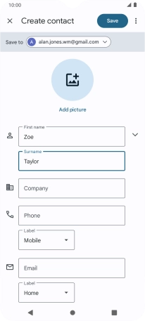 Press Phone and key in the phone number.