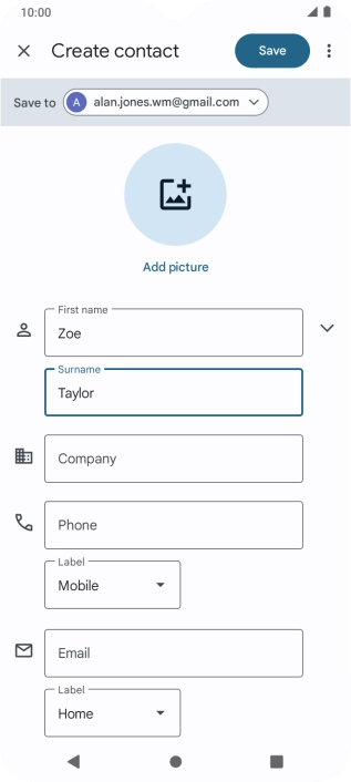 Press Phone and key in the phone number.