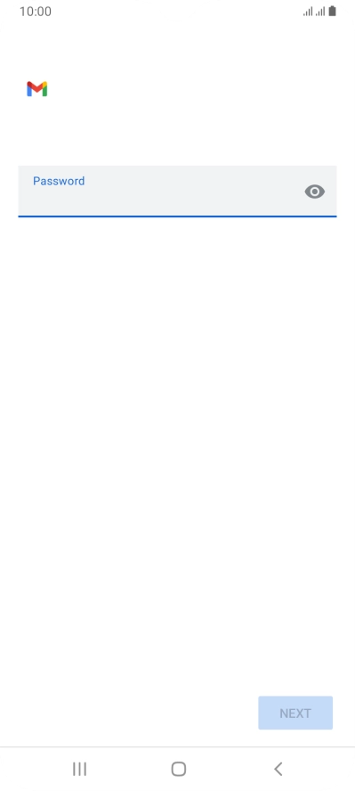 Press the field below 