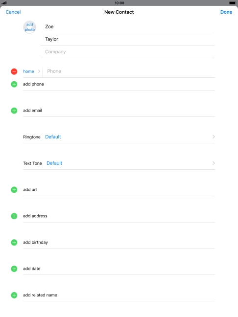Press Phone and key in the required phone number.