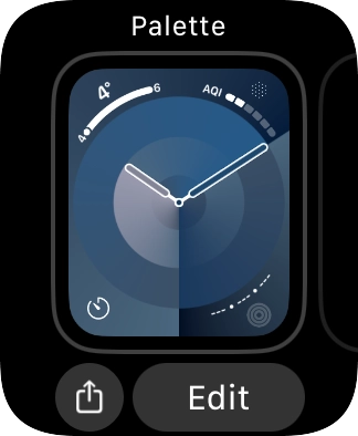 Slide your finger left on the screen.