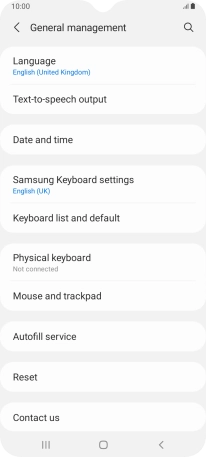 Press Date and time.