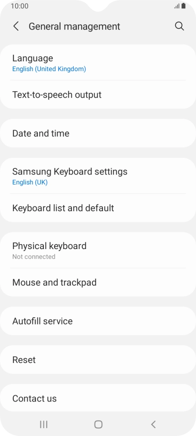 Press Date and time.