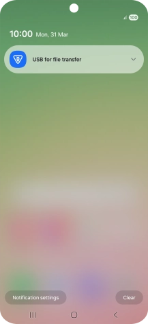 Press the drop down list.