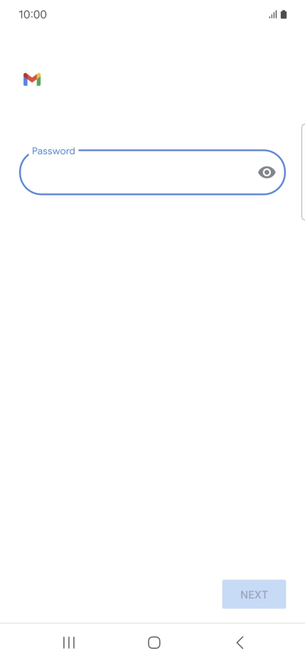 Press the field below 