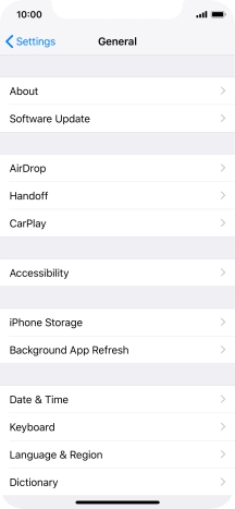Press iPhone Storage.