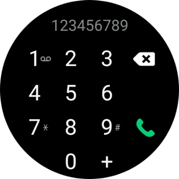 Press the call icon.