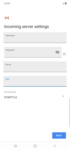 Press the drop down list below 