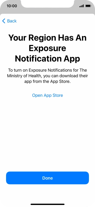 Press Open App Store and follow the instructions on the screen to download and install the app.