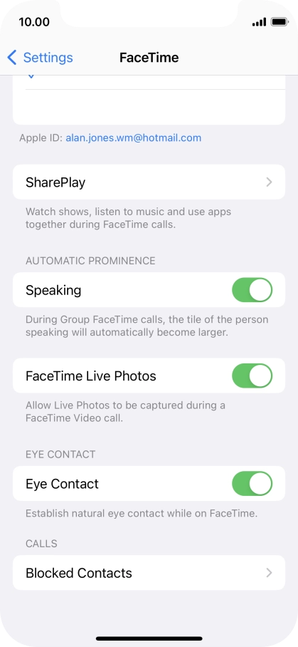 Press the indicator next to Press the indicator next to