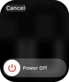 Press and drag the power off icon right. Press and drag the power off icon right.