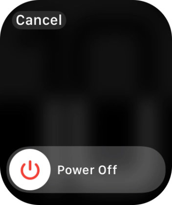 Press and drag the power off icon right. Press and drag the power off icon right.