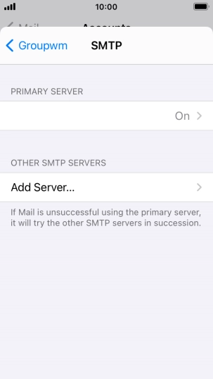 Press the field below 