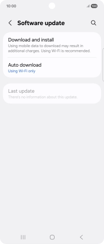 Press Download and install. If a new software version is available, it's displayed. Follow the instructions on the screen to update the phone software. Press Download and install. If a new software version is available, it's displayed. Follow the instructions on the screen to update the phone software.