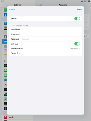 Press the indicator next to Press the indicator next to