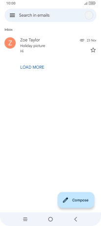 Press the profile icon.