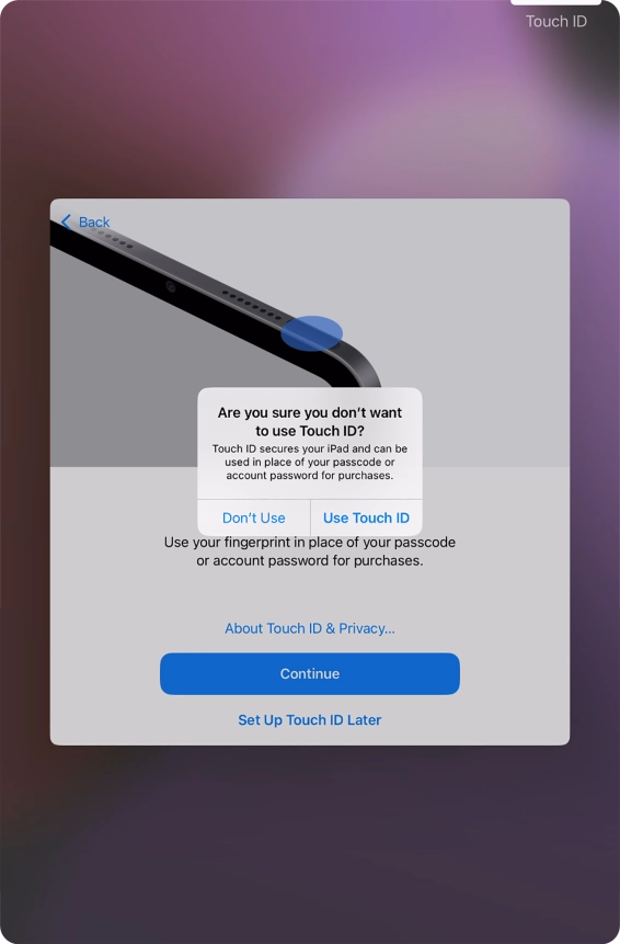 Press Don't Use. Press Don't Use.
