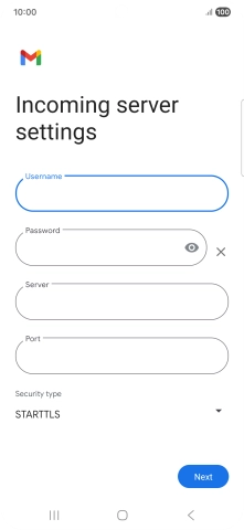 Press the field below 