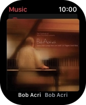 Slide your finger downwards starting from the top of the screen to see the menu.